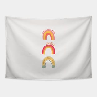 Rainbows: Positive Affirmations Tapestry