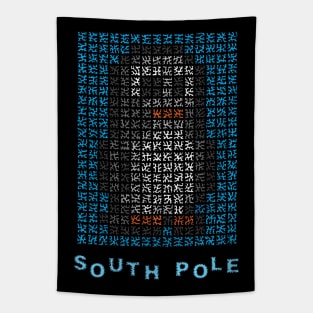 South Pole Penguins Tapestry