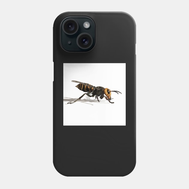 Murder Hornet Phone Case by laceylschmidt