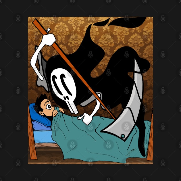 sleep paralysis with soul reaper ecopop by jorge_lebeau