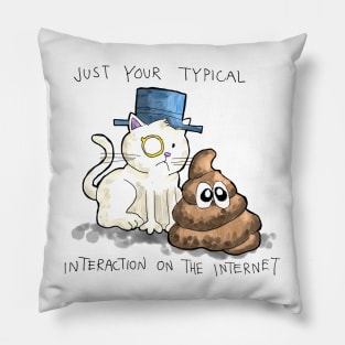 Dapper Cat - Interactions Pillow