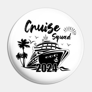 Cruise Squad 2024 Group Gifts Vacation Family Matching Pin