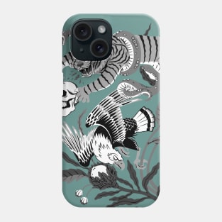 Tiger and Skull Phone Case