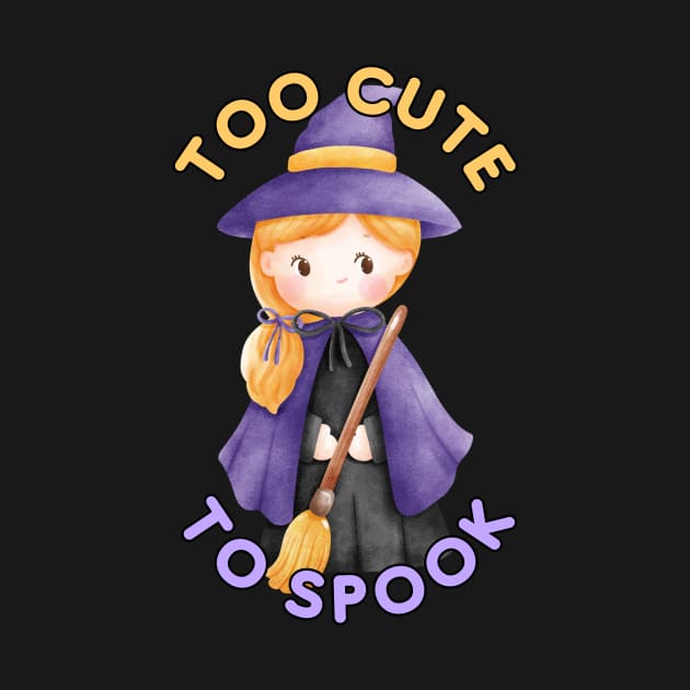 Too Cute to Spook (Halloween) by webstylepress