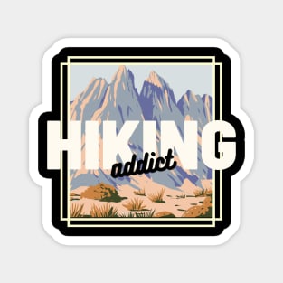 Hiking Addict Magnet