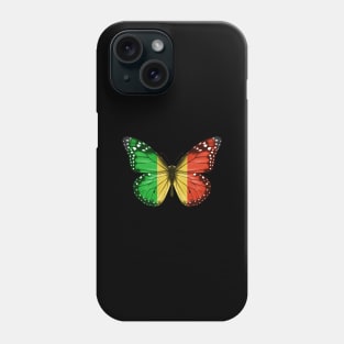 Malian Flag  Butterfly - Gift for Malian From Mali Phone Case