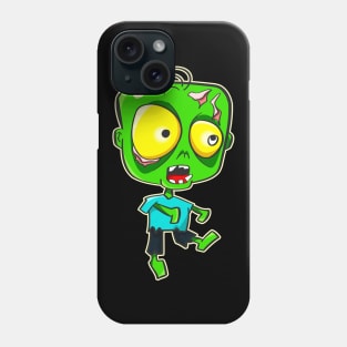 Cartoon Zombie Funny Horror Ghoul Halloween Phone Case