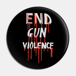 End Gun Violence Pin