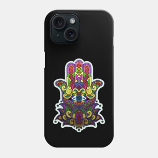 Rainbow Hamsa Phone Case