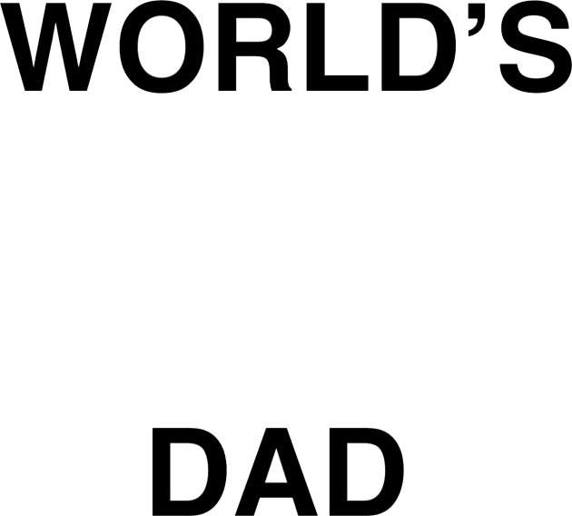 World’s Dad Kids T-Shirt by Generally Human