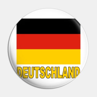 The Pride of Germany - Deutschland - German Flag Design Pin