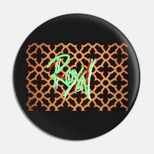 The Royal Honeycomb Pin