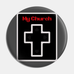 My Church Logo Pin