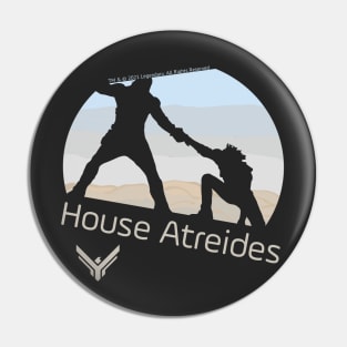 Dune - House Atreides Silhouette Pin