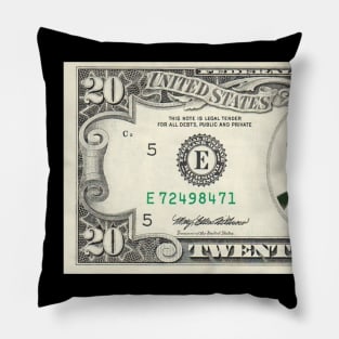 harriet tubman dollar Pillow