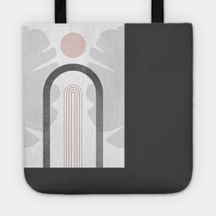 Minimal Mid Century Tote