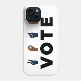 ASL Vote Voting Election 2020 Phone Case