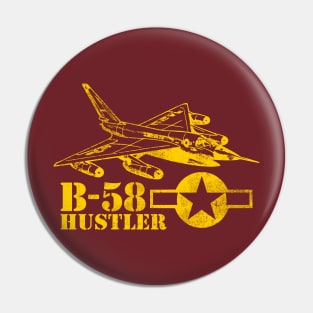 B-58 Hustler (distressed) Pin