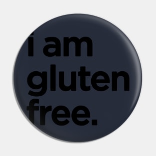 I am gluten free! Pin