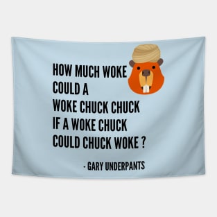 How Much Woke Could A Woke Chuck Chuck? Tapestry