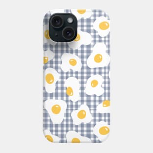 Cute Egg Gingham Pattern Phone Case