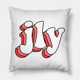 jesus loves you (red) Pillow