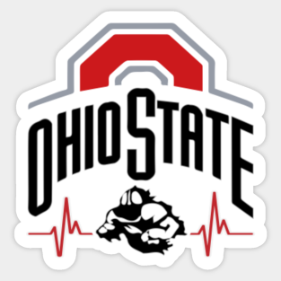Ohio State Buckeye Leaf Stickers Teepublic Au