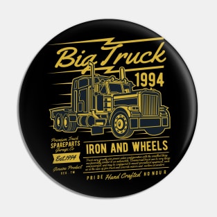 Big Truck TeeShirt Pin