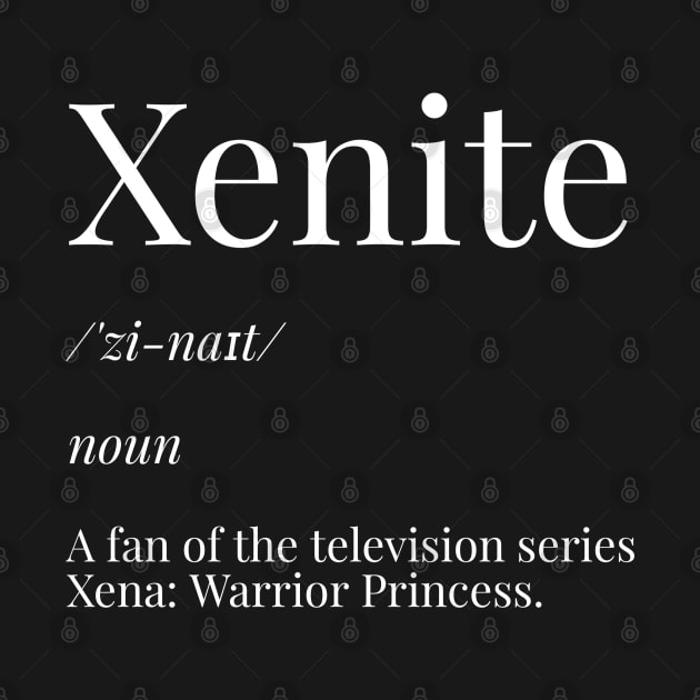 Xenite Definition White by CharXena