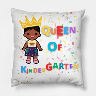 Queen of Kindergarten Pillow