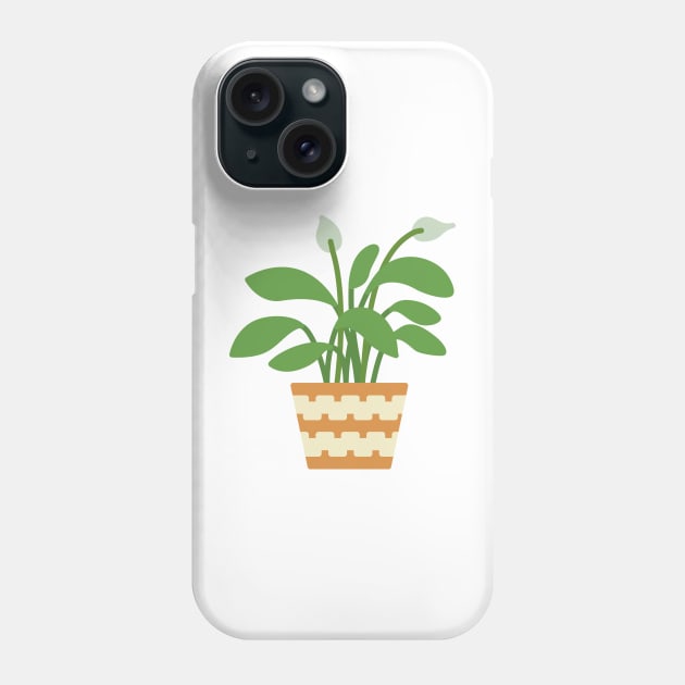 Peace Lilly Phone Case by Radradrad