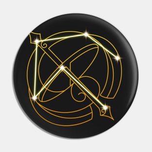 Opus Aequilibrium Constellation Pin