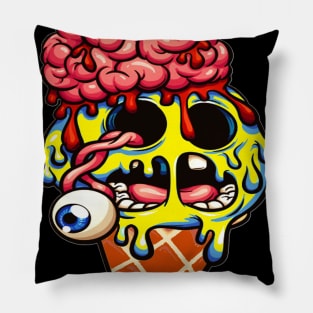 Brain Ice Cream Pillow