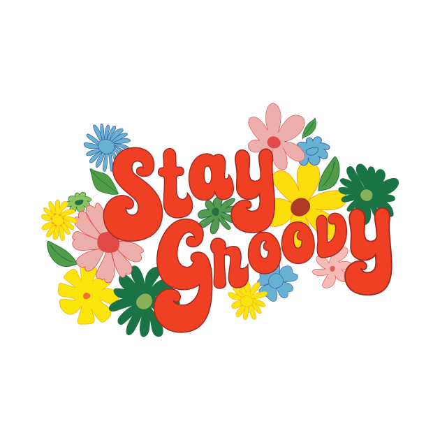 Stay Groovy by Loo McNulty Design