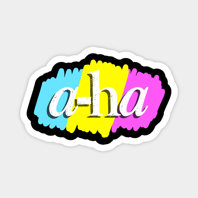 a-ha Magnet by noranovak