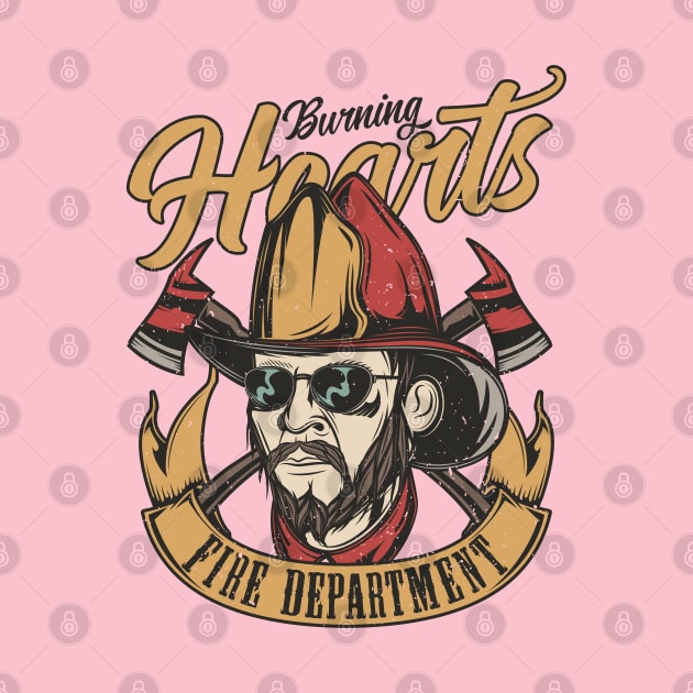 Burning Hearts Fire Department by Verboten
