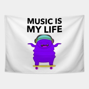 Music Is My Life Tapestry