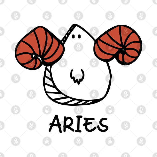 Aries Doodle by Whimsical Frank