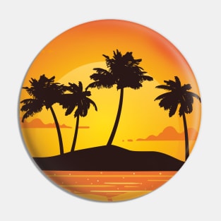 Sundown - 90's surf edition Pin