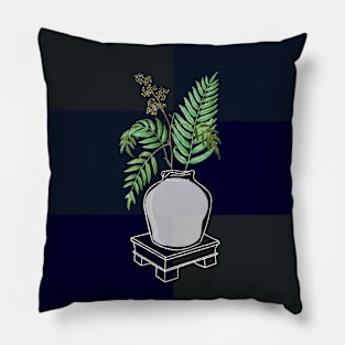 Fern in a vase Pillow