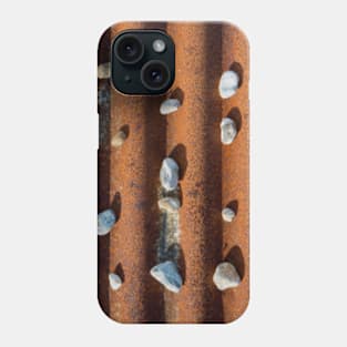 Pebbles on Rust Phone Case