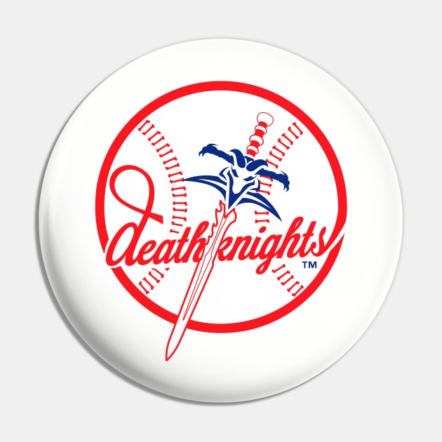 Death Knights - WoW Baseball Pin by dcmjs