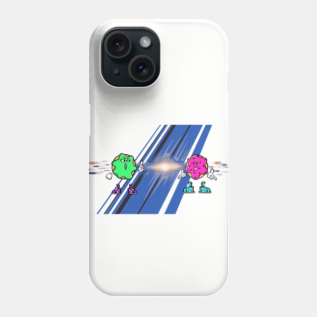 As Fast As A Donut Phone Case by Art by Nabes