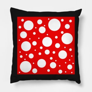 kusama yayoi inspired pattern Pillow