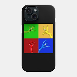 Wacky Waving Inflatable Arm Flailing Tube Man Pop Art Portrait Phone Case