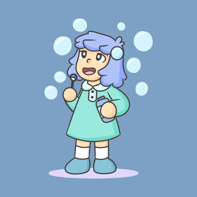 Bubble girl by KammyBale