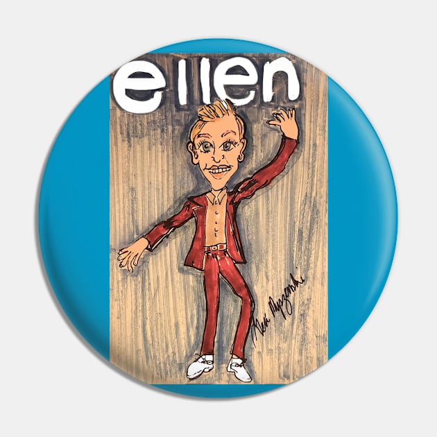 The Ellen DeGeneres Show Pin by TheArtQueenOfMichigan 