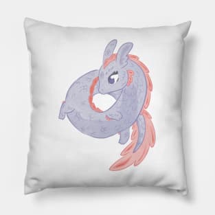 Purple dragon Pillow