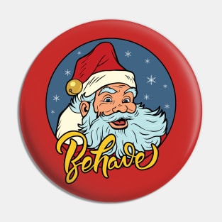 Pop Art Santa Pin