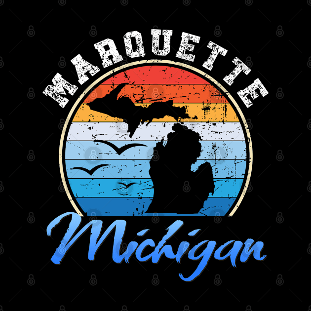 Marquette Michigan by Energized Designs